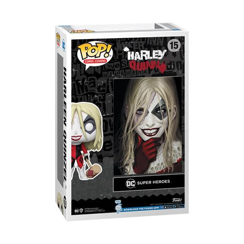 DC Comics Harley Quinn Harleen Quinzel Pop! Comic Cover Figure #15 with Case