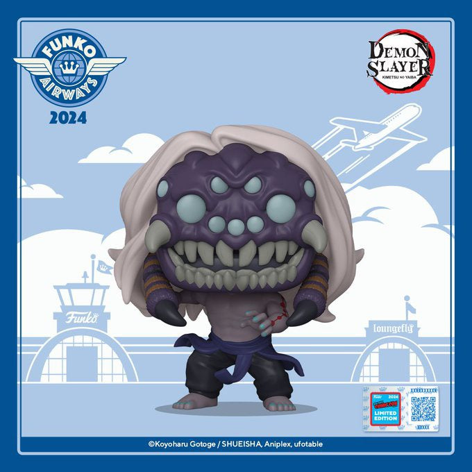 Funko Pop! Demon Slayer Spider Demon Father #1686 NYCC 2024 LE Official Sticker