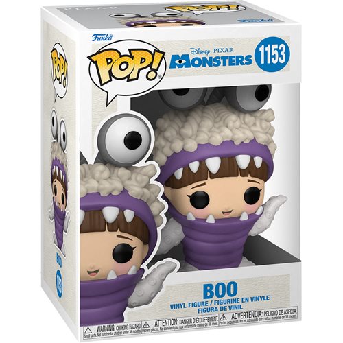 Monsters, Inc. 20th Anniversary Boo with Hood Up Funko Pop! Vinyl Figure
