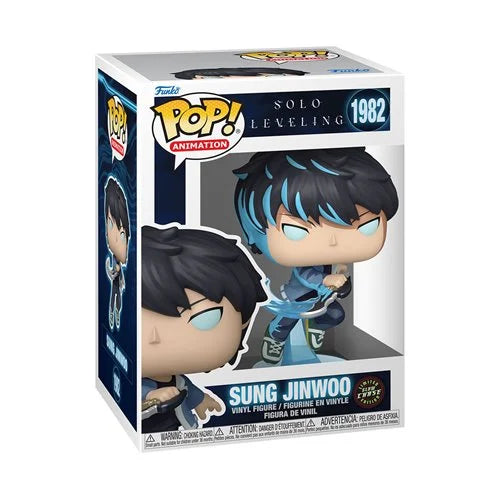 Solo Leveling Sung Jinwoo Funko Pop! Vinyl Figure #1982 Chase